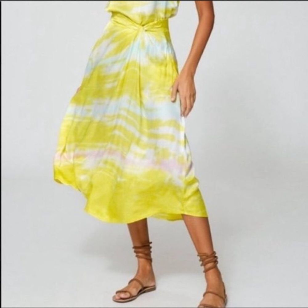 YOUNG FABULOUS & BROKE | NEW Savanna Tie Dye Midi Maxi Skirt Women’s Size Large